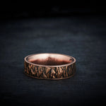 Men's Wedding Band - Triangle Wedding Ring