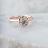 1.01ct Fancy Gray Diamond Solitaire-Honey Jewelry Co-Honey Jewelry Co