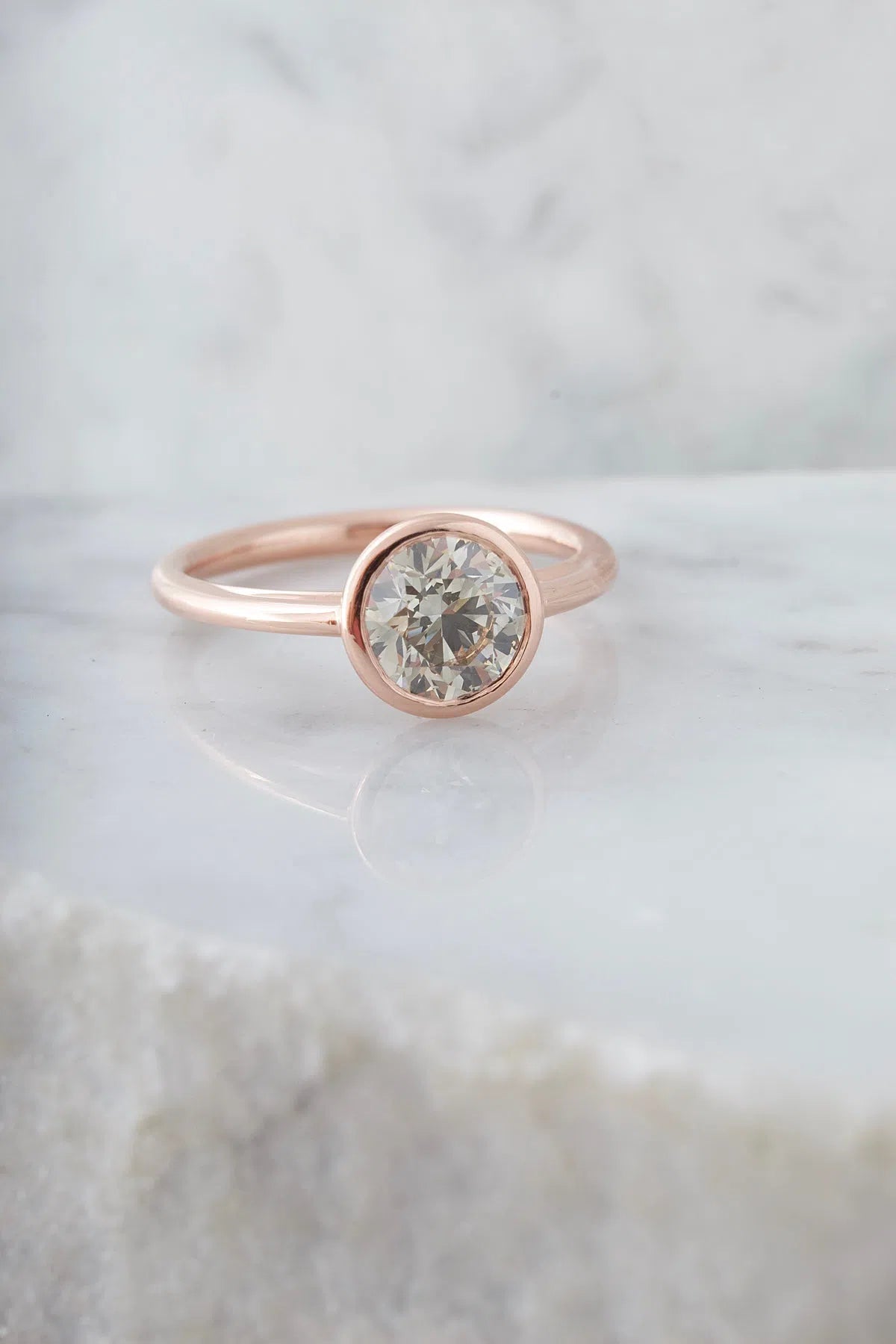 1.01ct Fancy Gray Diamond Solitaire-Honey Jewelry Co-Honey Jewelry Co