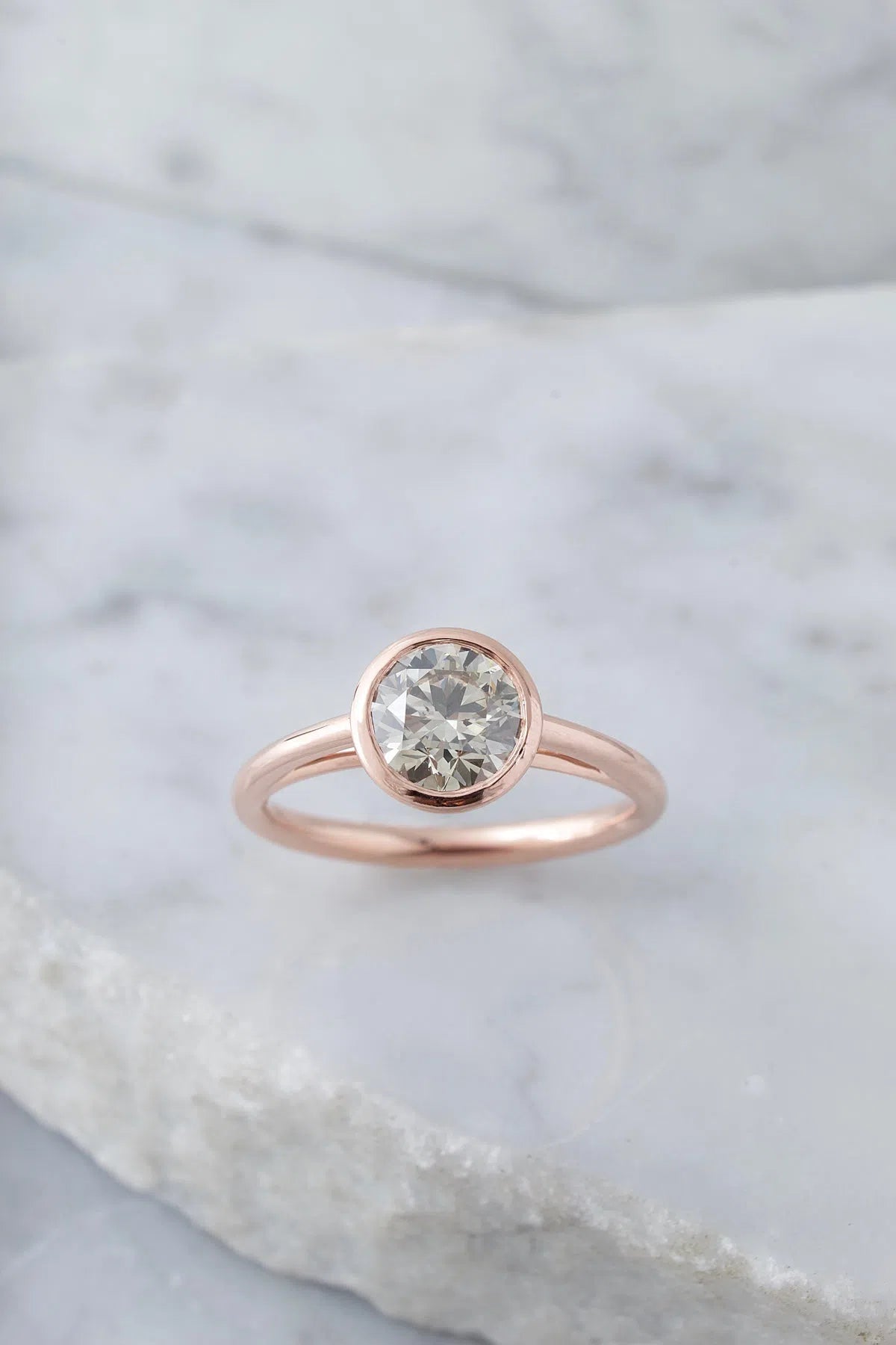 1.01ct Fancy Gray Diamond Solitaire-Honey Jewelry Co-Honey Jewelry Co