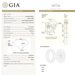 1.55ct 8.56x6.22x3.78mm GIA I1 Fancy Dark Grey Oval Brilliant 19266-01