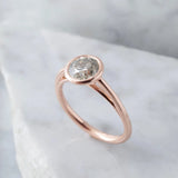 1.01ct Fancy Gray Diamond Solitaire-Honey Jewelry Co-Honey Jewelry Co