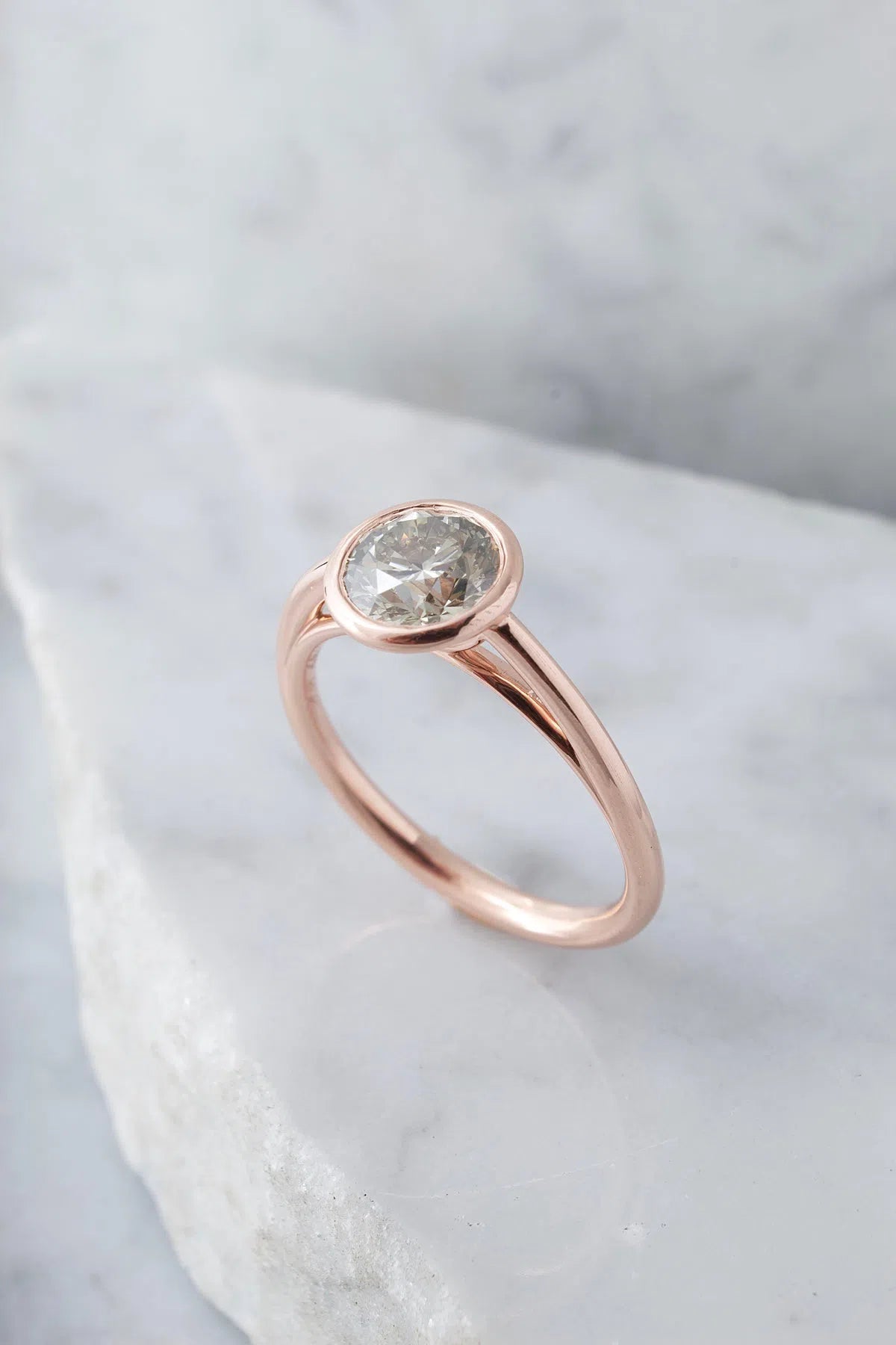 1.01ct Fancy Gray Diamond Solitaire-Honey Jewelry Co-Honey Jewelry Co