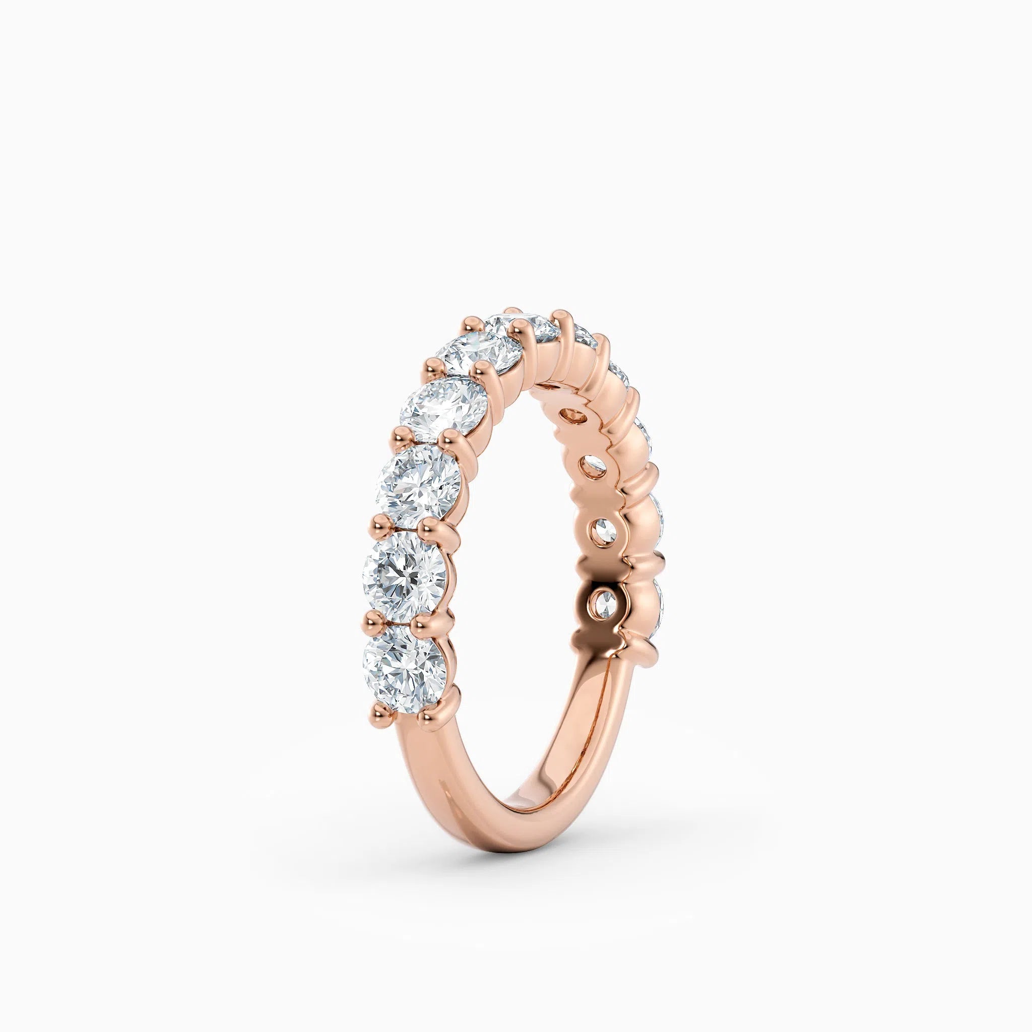 3.5mm 3/4 Diamond Wedding Band