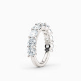 4.5mm Three Quarters Diamond Wedding Band