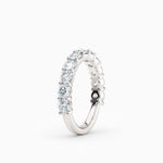 3.5mm 3/4 Diamond Wedding Band