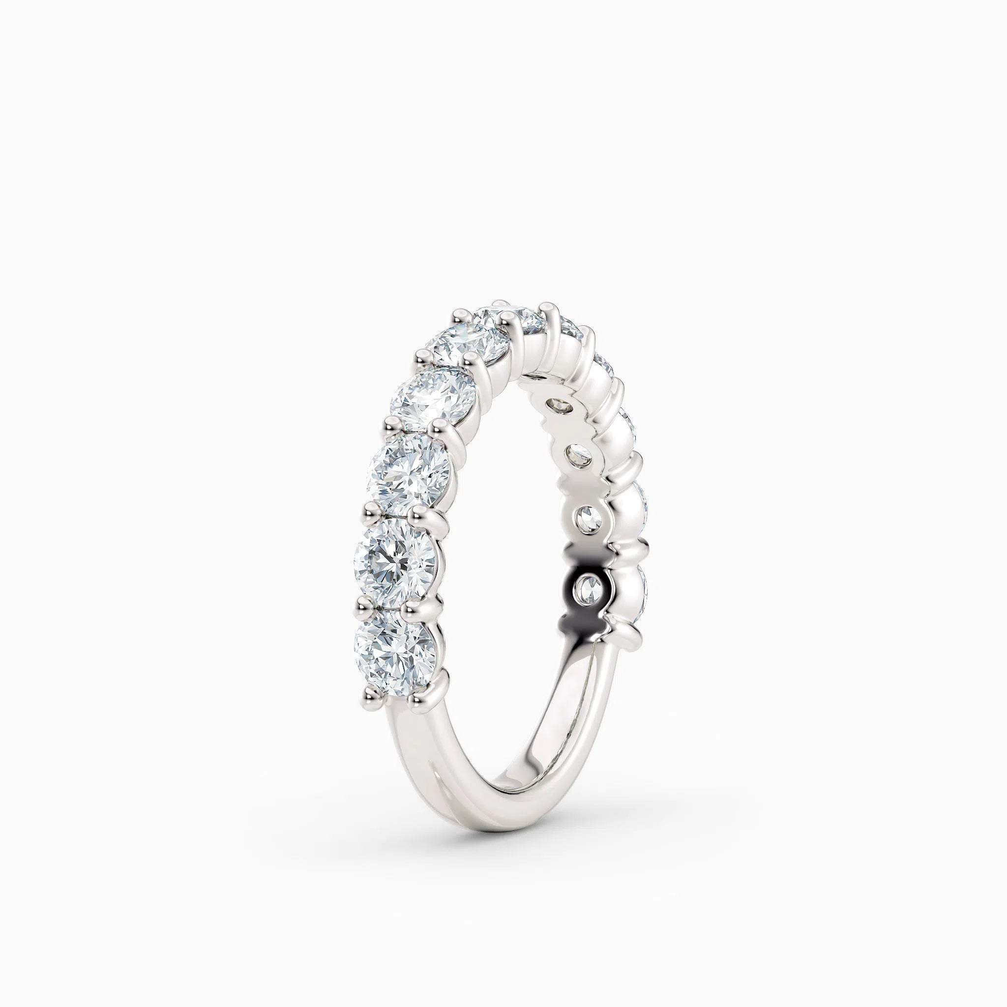 3.5mm 3/4 Diamond Wedding Band