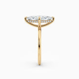 Harlow | Marquise Hidden Halo Engagement Ring