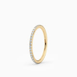 1.3mm French Cut Eternity Band
