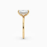 Harlow | Radiant Hidden Halo Engagement Ring