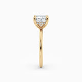 Harlow | Cushion Hidden Halo Engagement Ring