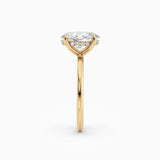 Harlow | Oval Hidden Halo Engagement Ring