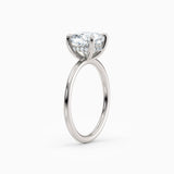 Harlow | Cushion Hidden Halo Engagement Ring