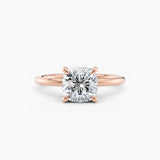 Harlow | Cushion Hidden Halo Engagement Ring