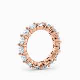 4.5mm Round Diamond Eternity Wedding Band