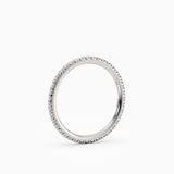 1.3mm French Cut Eternity Band