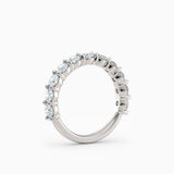 3.5mm 3/4 Diamond Wedding Band