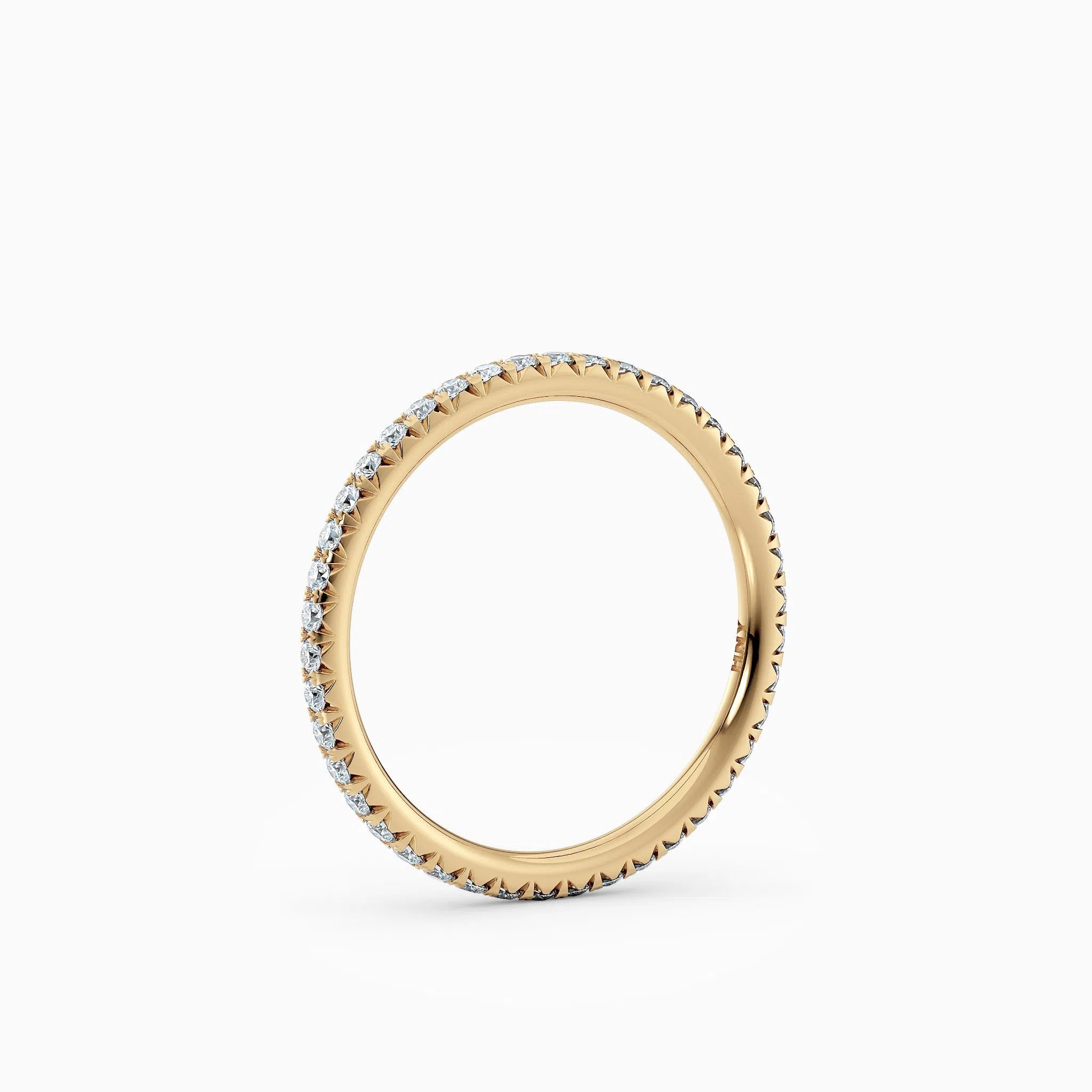 1.3mm French Cut Eternity Band