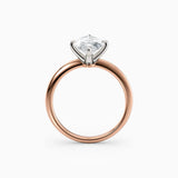Lolo | Thin Marquise Cut Solitaire Engagement Ring