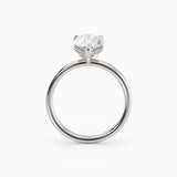 Harlow | Pear Hidden Halo Engagement Ring