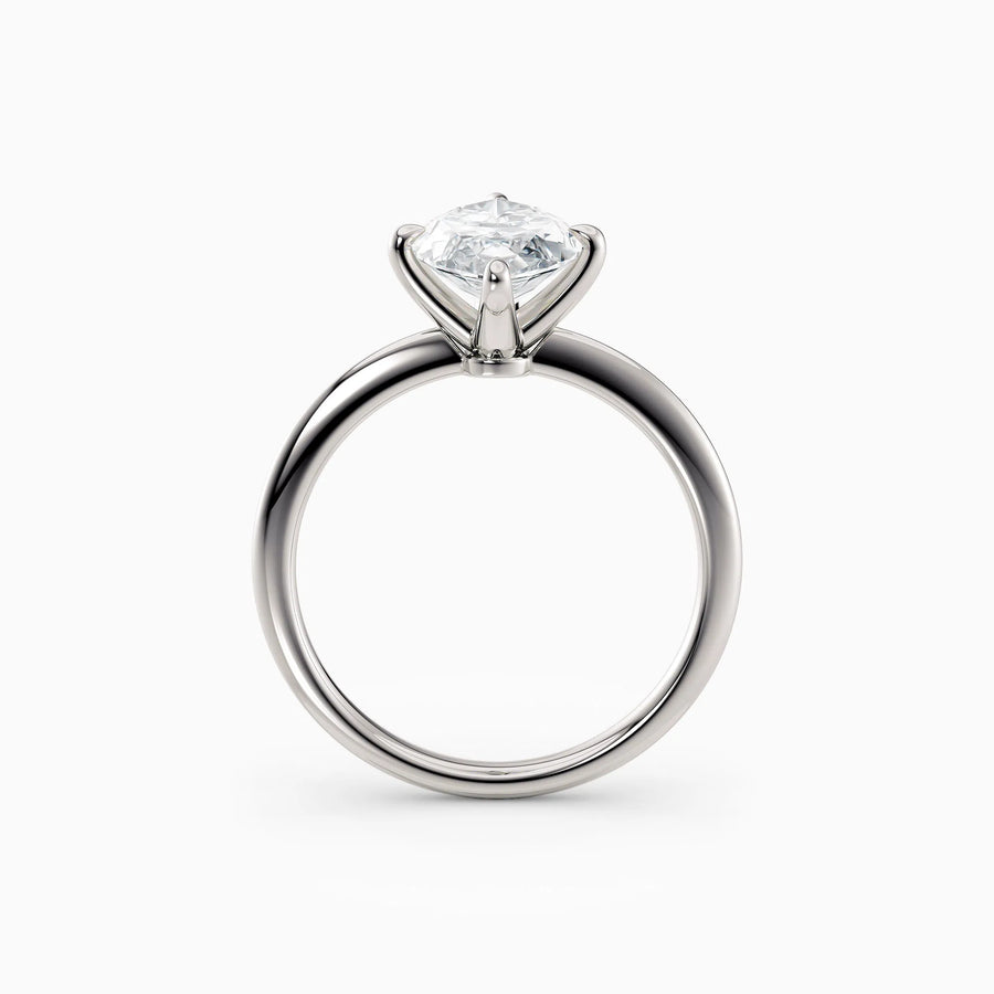 Lolo | Thin Marquise Cut Solitaire Engagement Ring