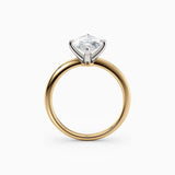 Lolo | Thin Marquise Cut Solitaire Engagement Ring
