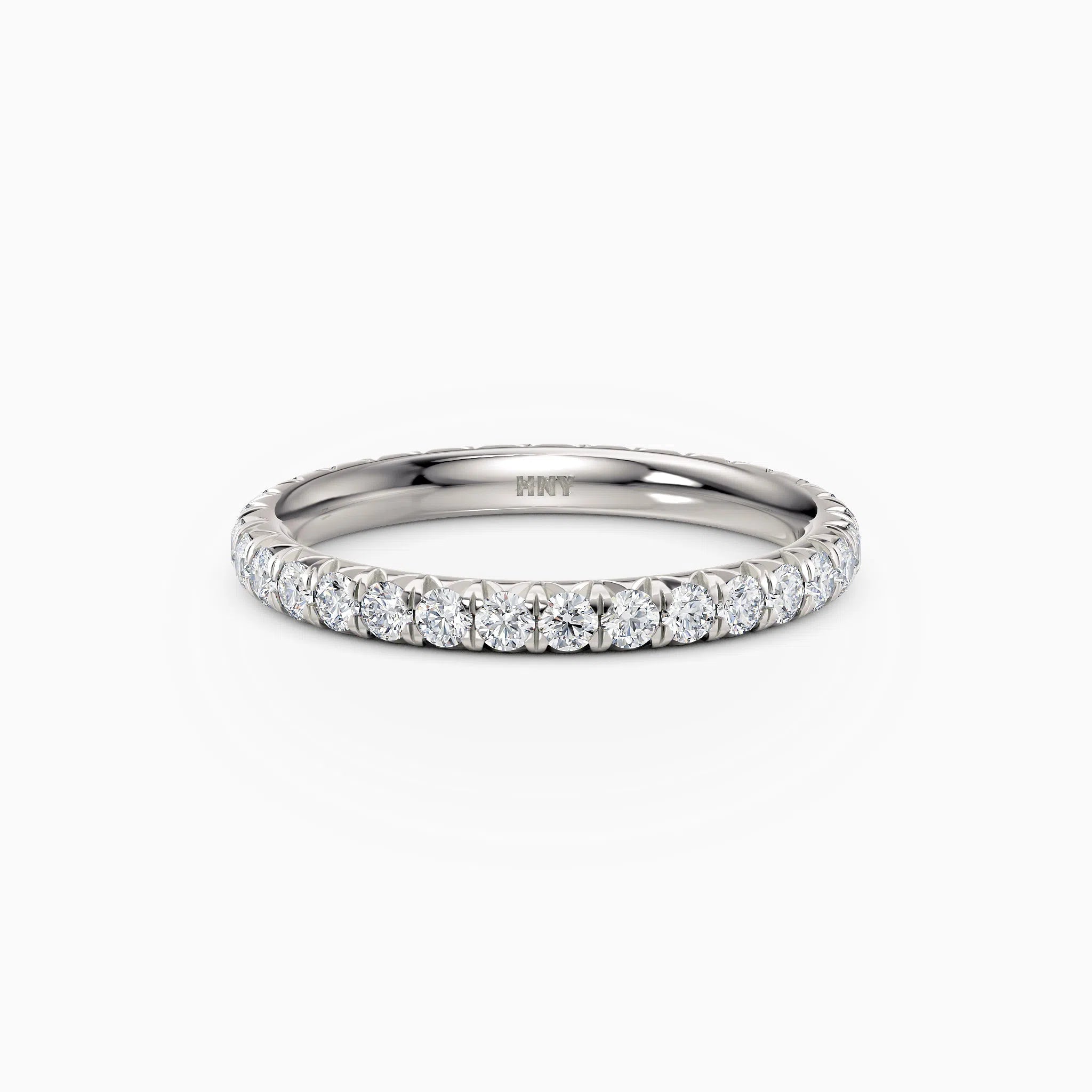 1.8mm French Cut Eternity Band