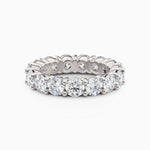 4.5mm Round Diamond Eternity Wedding Band