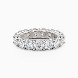 4.5mm Round Diamond Eternity Wedding Band