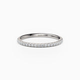 1.3mm French Cut Eternity Band