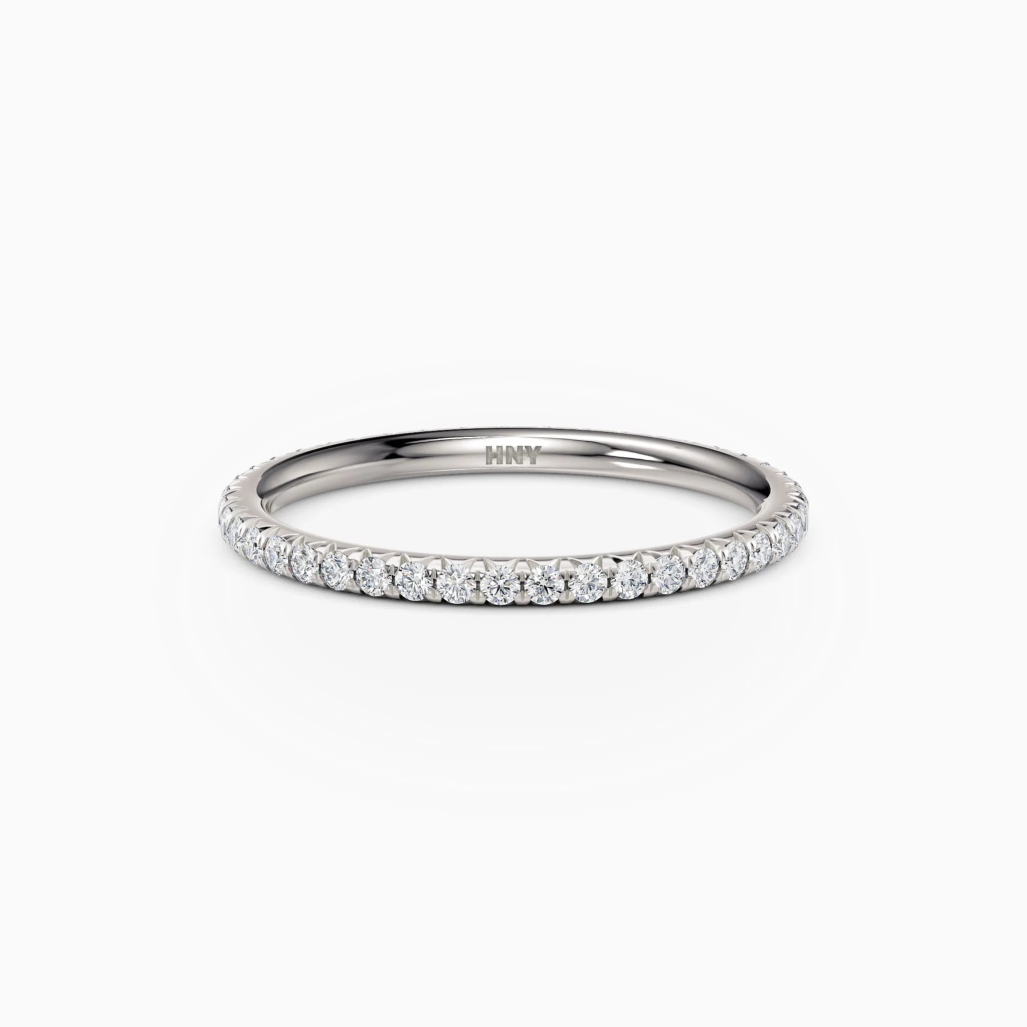 1.3mm French Cut Eternity Band