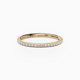 1.3mm French Cut Eternity Band