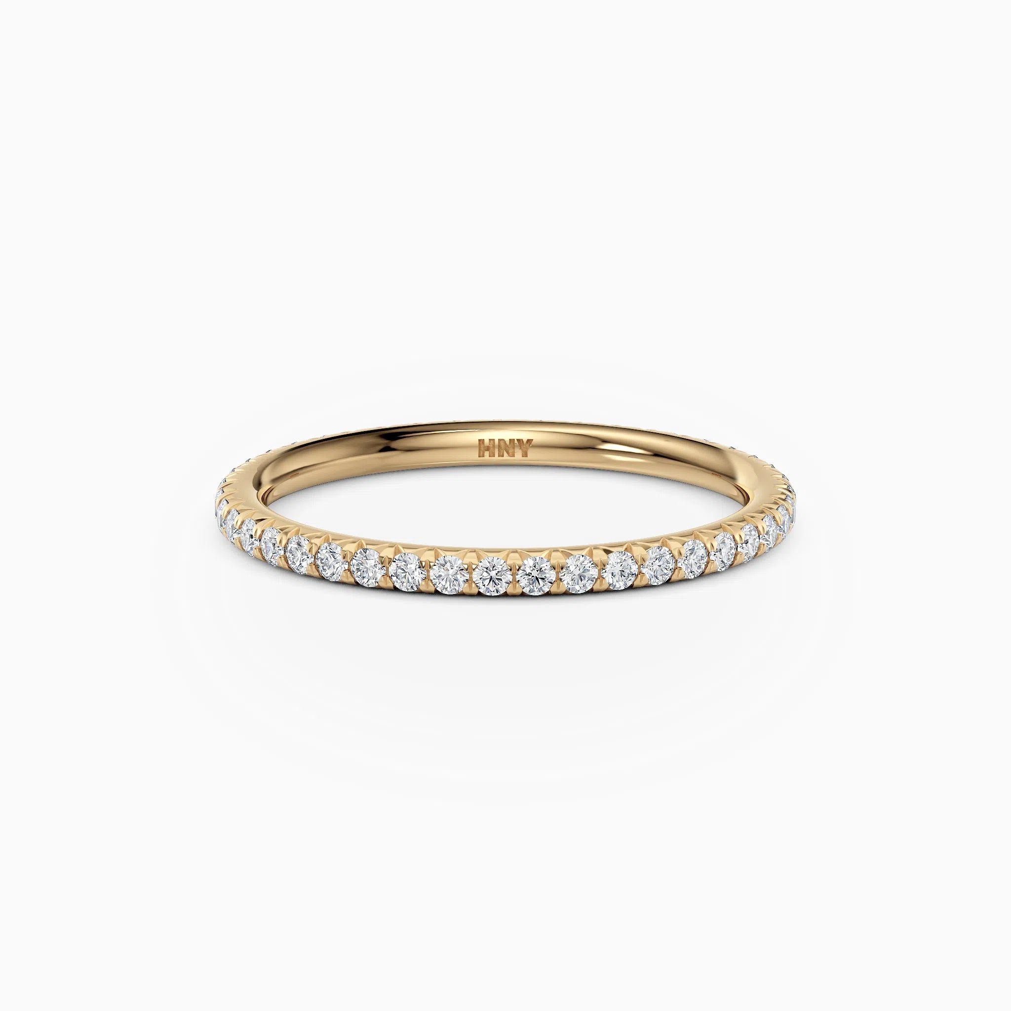 1.3mm French Cut Eternity Band