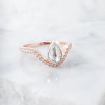 .63ct Geo Pear Cut Diamond Ring-Honey Jewelry Co-Honey Jewelry Co