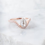 .63ct Geo Pear Cut Diamond Ring-Honey Jewelry Co-Honey Jewelry Co
