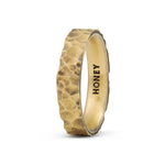Men's Hammered Wedding Ring - 5mm