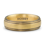 Men's Striped Wedding Ring