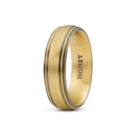 Men's Striped Wedding Band