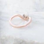 .63ct Geo Pear Cut Diamond Ring-Honey Jewelry Co-Honey Jewelry Co