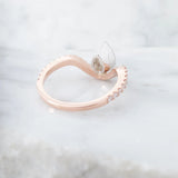 .63ct Geo Pear Cut Diamond Ring-Honey Jewelry Co-Honey Jewelry Co