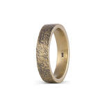 Distressed Wedding Band - 5mm-Honey Jewelry Co-Honey Jewelry Co