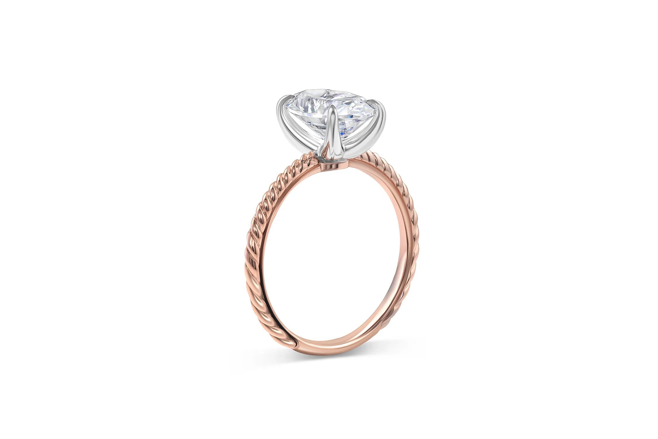 Juliette | Twisted Engagement Ring-Honey Jewelry Co-Honey Jewelry Co