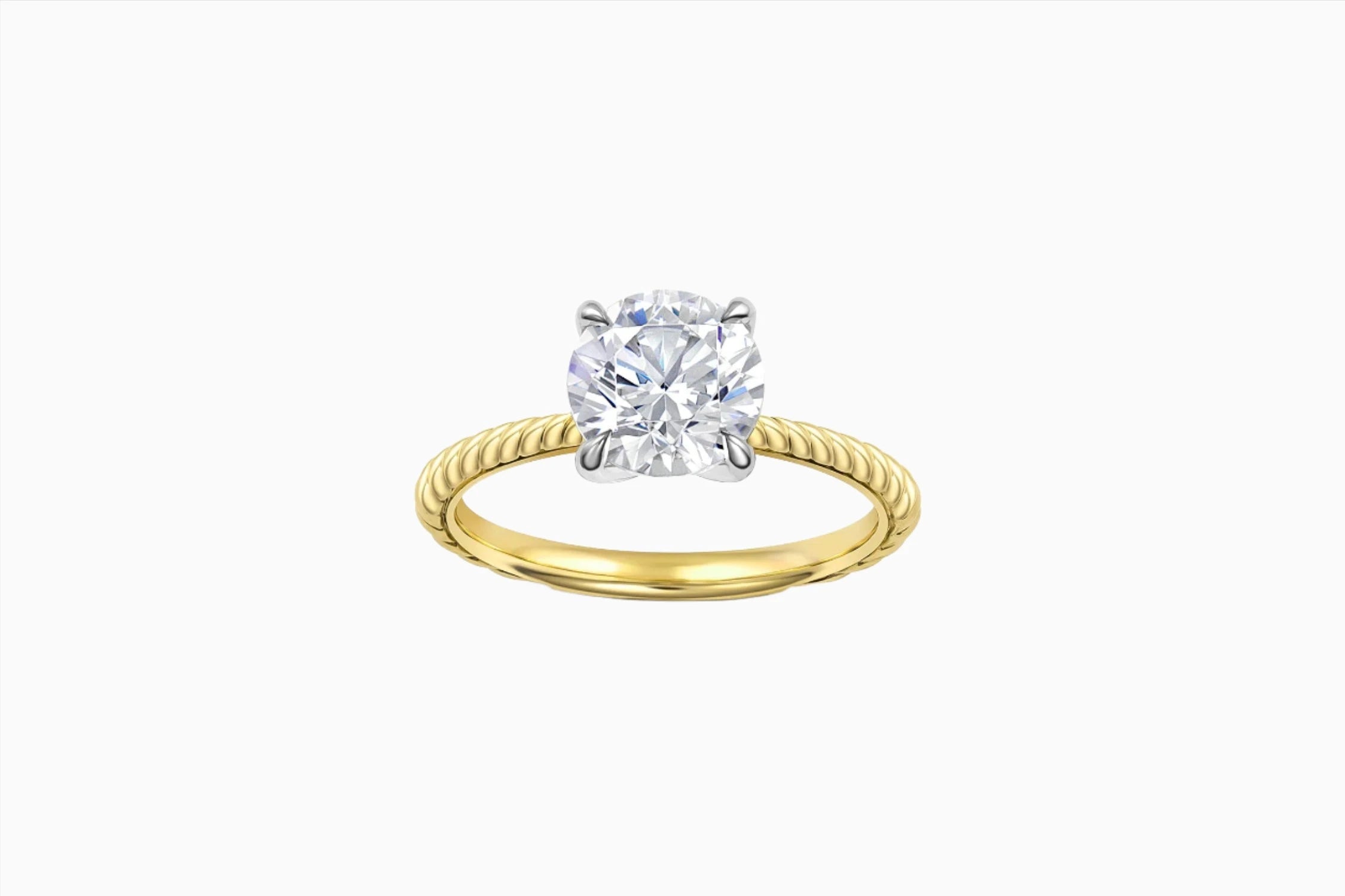 Juliette | Twisted Engagement Ring-Honey Jewelry Co-Honey Jewelry Co
