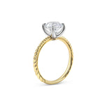 Juliette | Twisted Engagement Ring-Honey Jewelry Co-Honey Jewelry Co