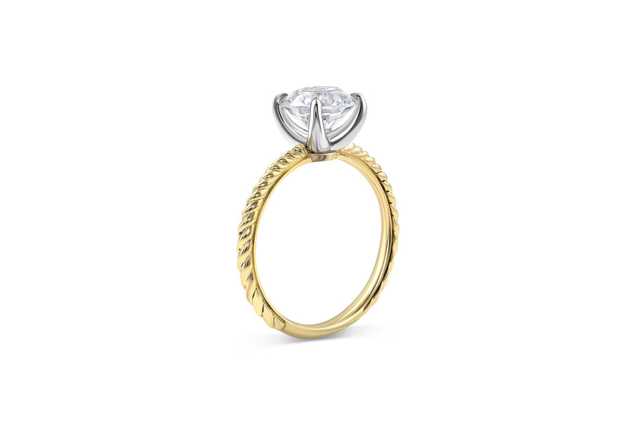 Juliette | Twisted Engagement Ring-Honey Jewelry Co-Honey Jewelry Co