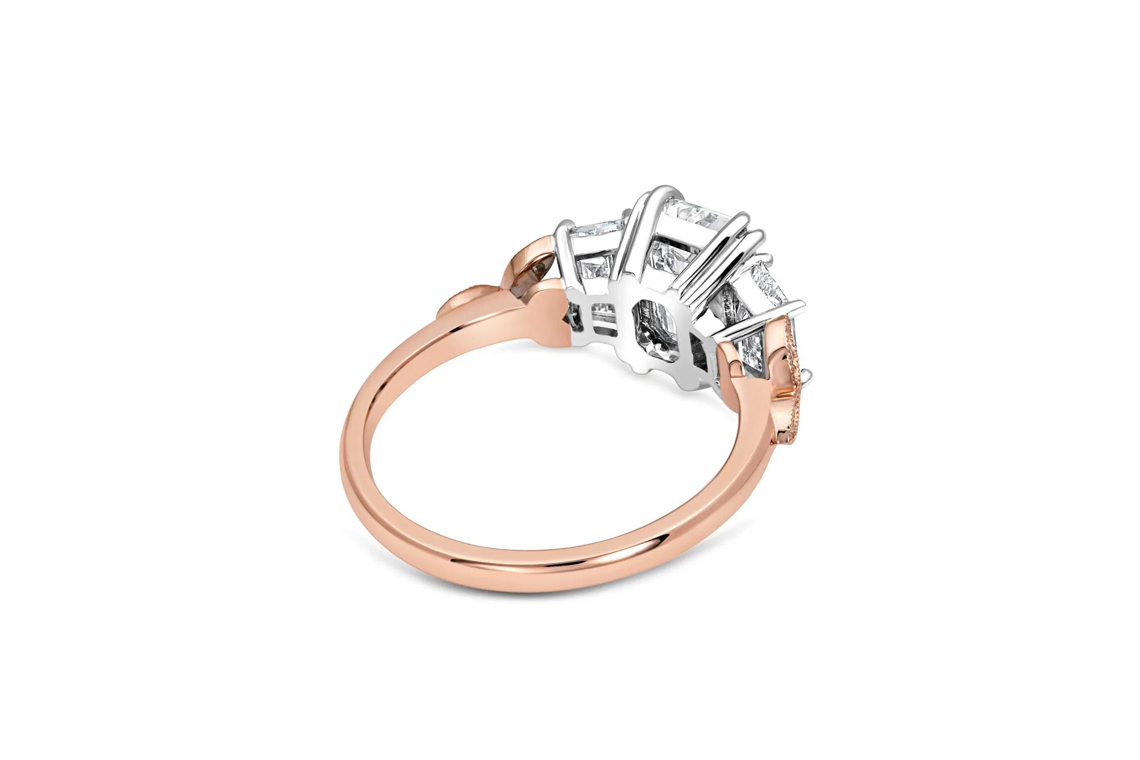 Leaf Engagement Ring