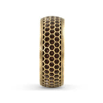 Men's Honeycomb Wedding Band - 8.5mm