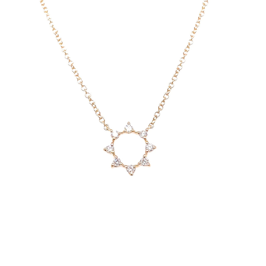 Souli Circle of Life Necklace - Yellow Gold