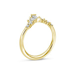 Baguette, Round, & Marquise Diamond Wedding Band