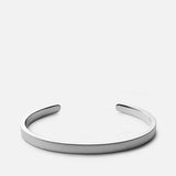 Singular Cuff, Matte Silver